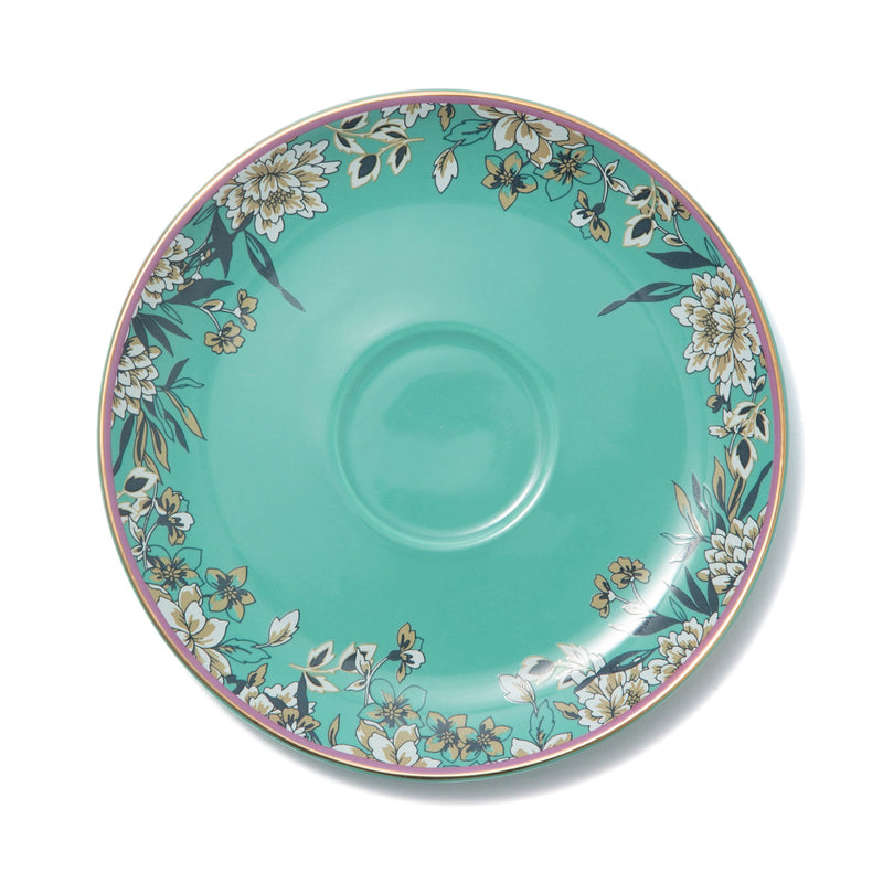 CHINOISERIE CUP&SAUCER  YELLOW