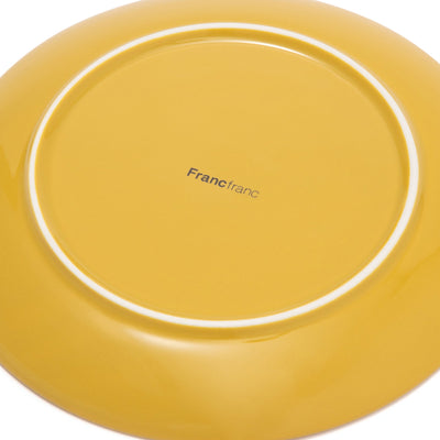 CHINOISERIE PLATE  YELLOW