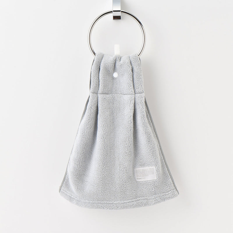 SNAP TOWEL PLAIN  GRAY