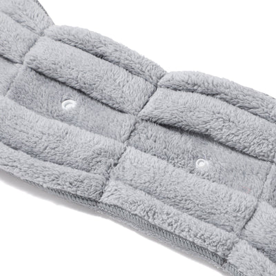 SNAP TOWEL PLAIN  GRAY
