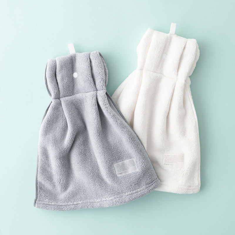 SNAP TOWEL PLAIN  IVORY