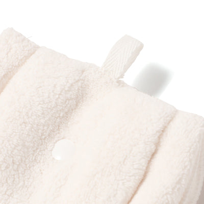 SNAP TOWEL PLAIN  IVORY