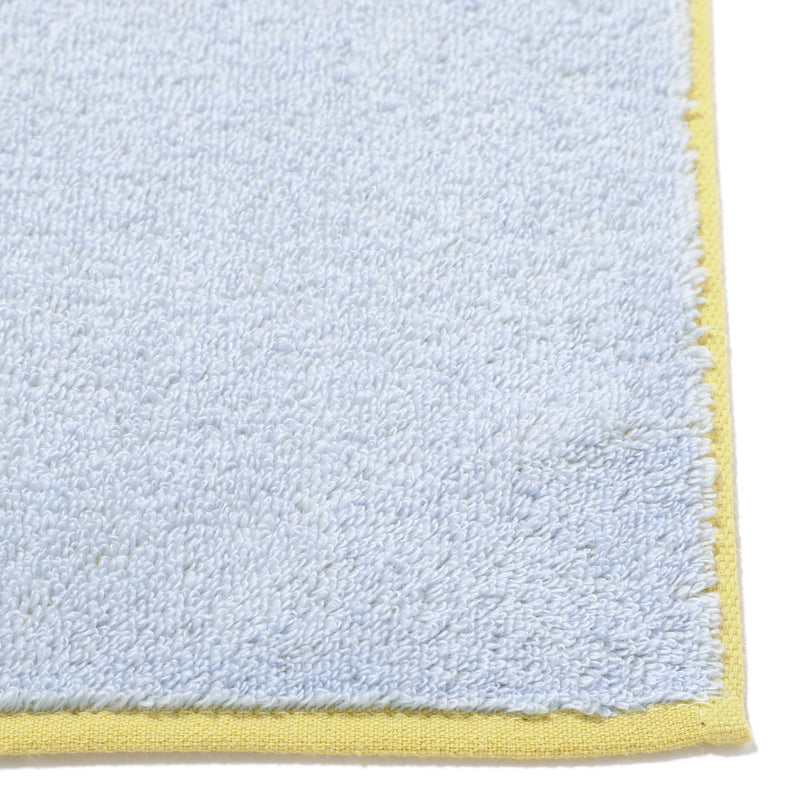 MINI BATH TOWEL PLAIN  LIGHT BLUE