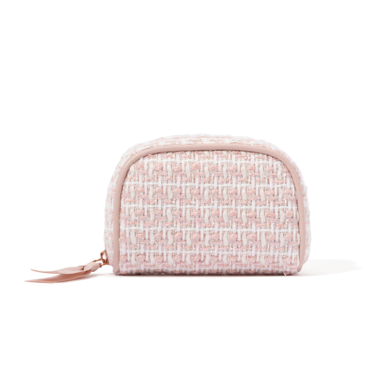 TWEED POUCH XS PINK