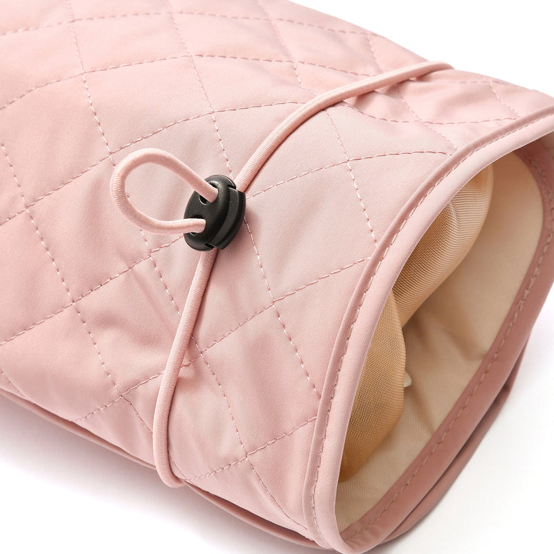 QUILTING REMOVABLE POUCH  PINK
