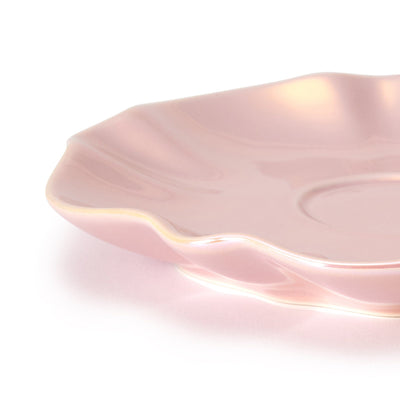 OPAL 貝殼杯和碟子粉色