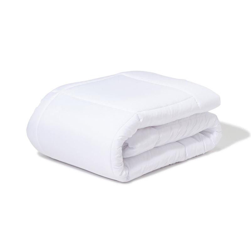 POLYESTER COMFORTER D WH