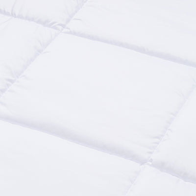 POLYESTER COMFORTER D WH