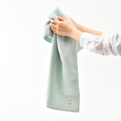 FUWASARA 浴巾 2件裝 綠色