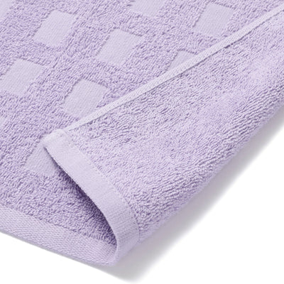 23SS VALE 浴巾 棕櫚葉圖案 紫色