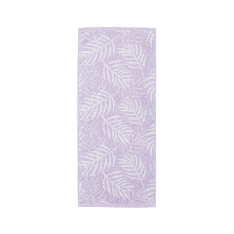 23SS VALE 洗面巾 棕櫚葉圖案 紫色