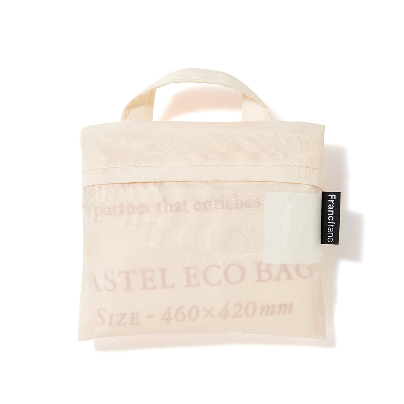 23SSERUN ECOBAG LOGO  IVORY