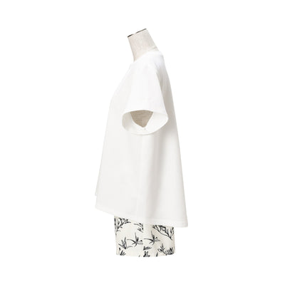 ICETOUCH DOUBLE KNIT PAJAMA  WHITE