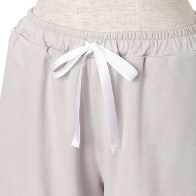 冰感 RAYON MIX 短袖和短褲睡衣 淺灰色