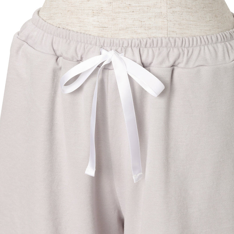 冰感 RAYON MIX 短袖和短褲睡衣 淺灰色
