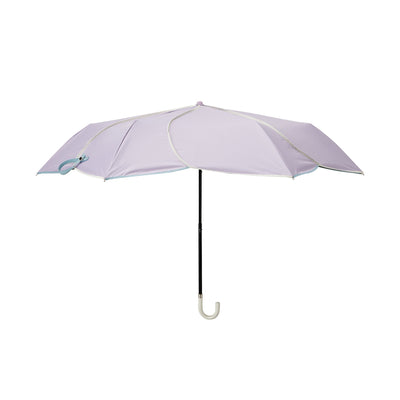 BICOLOR 雙色摺疊晴雨傘 47cm 紫色