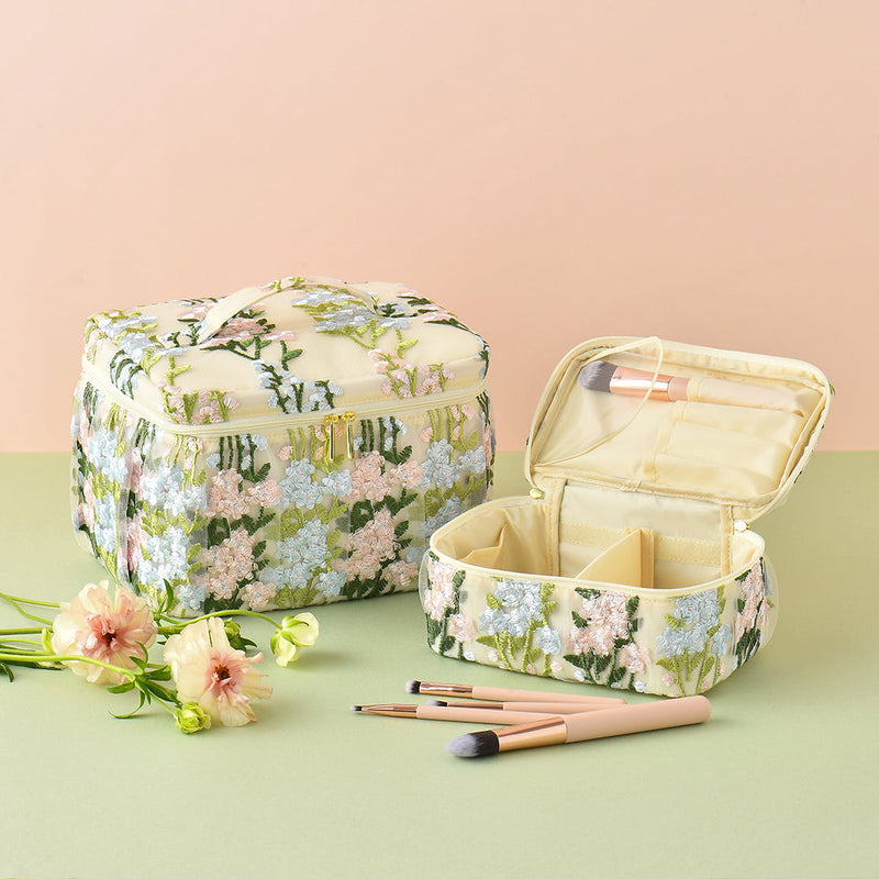 TULLE VANITY 手袋 小號 象牙白色