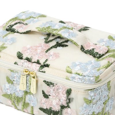 TULLE VANITY 手袋 小號 象牙白色