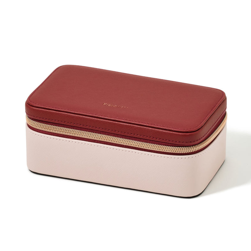 BICOLOR TRAVEL JEWELRY BOX Medium Pink
