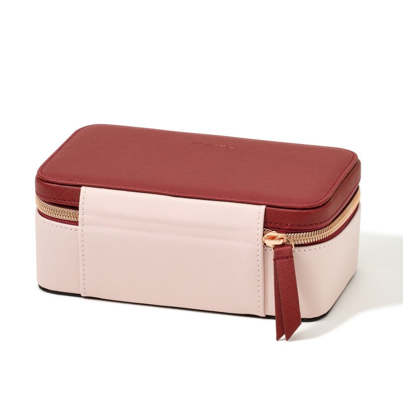 BICOLOR TRAVEL JEWELRY BOX Medium Pink