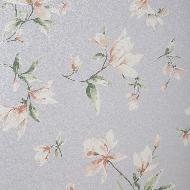 木蘭花花紋自黏壁紙