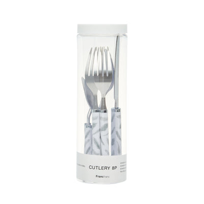 BELLE CUTLERY 8P SET FEATHER