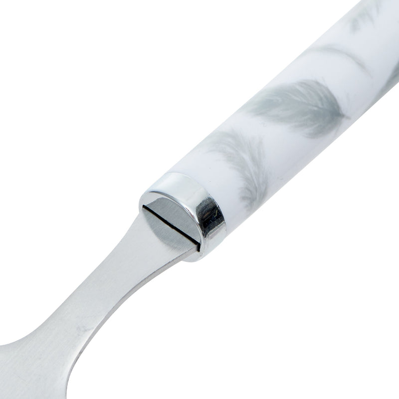 BELLE CUTLERY 8P SET FEATHER