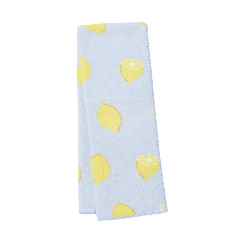 速乾洗面巾 檸檬與點點圖案 2件裝