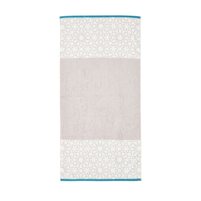 SERENO BATH TOWEL 2PSET MOSAIC GRAY