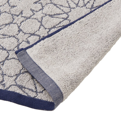 SERENO BATH TOWEL 2PSET MOSAIC GRAY