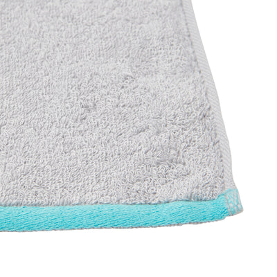 SERENO BATH TOWEL 2PSET LATTICE DARK GRAY
